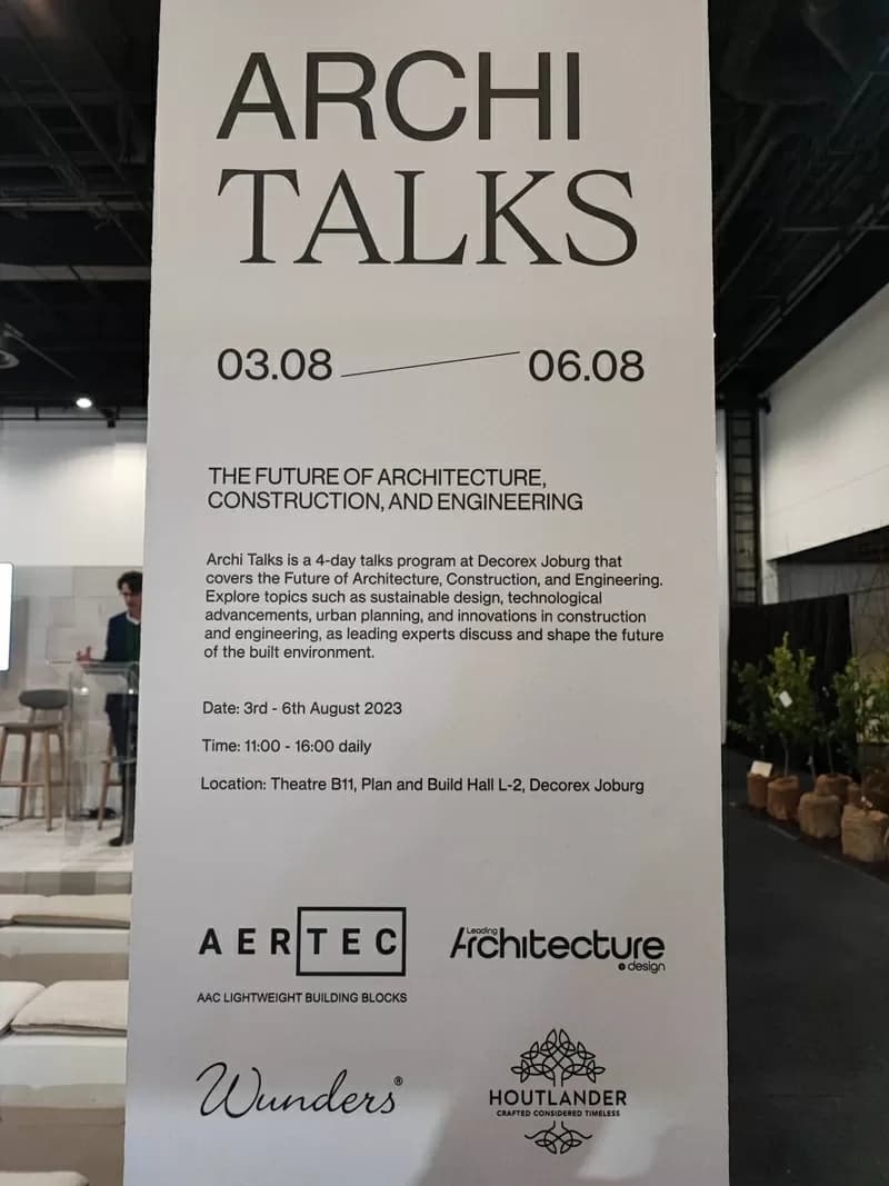 Aertec at Decorex JHB — Archi Talks — photo 6